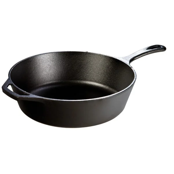 Lodge Bratpfanne L10DSK3 tief, mit Stiel (schwarz, Ø 30,5cm)
