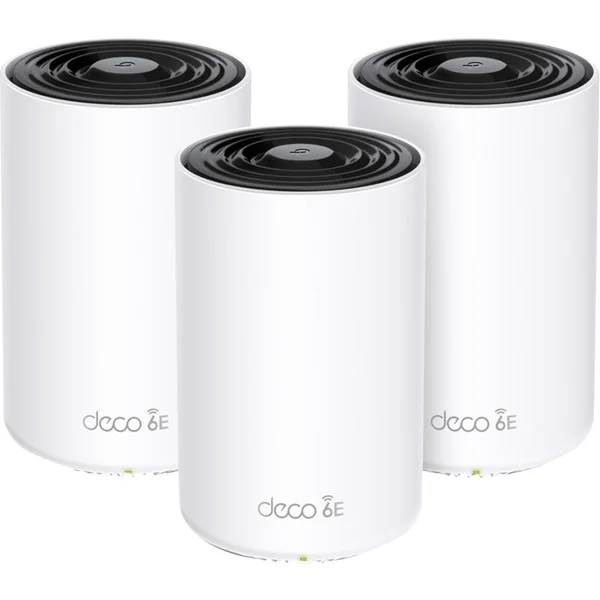 TP-Link Deco XE75 3er-Pack , Mesh Router (weiß, 3 Geräte, Tri-Band)