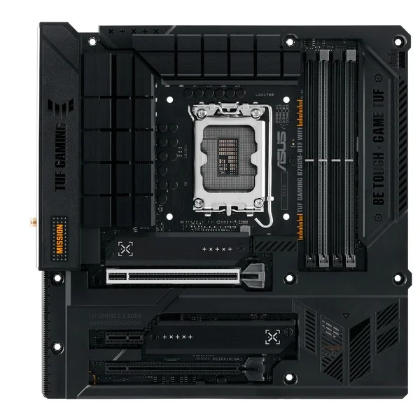 ASUS TUF GAMING B760M-BTF WIFI, Mainboard (schwarz)