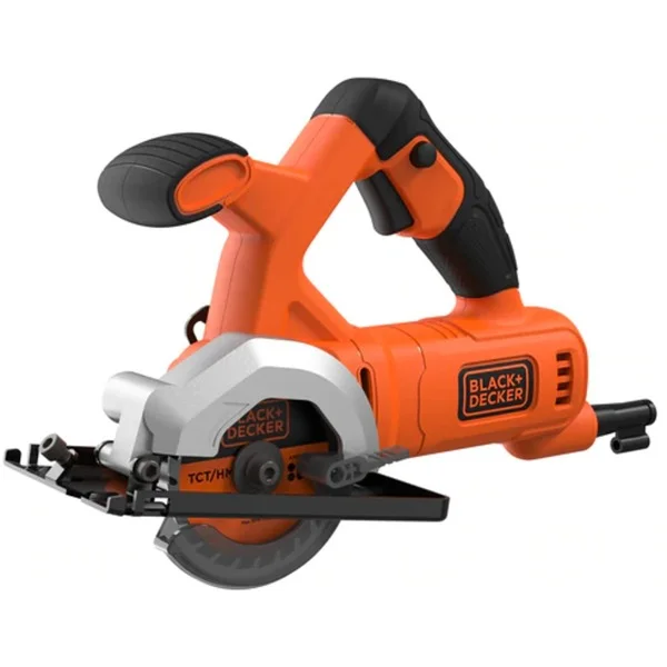 BLACK+DECKER Kompakt-Handkreissäge BES510 (orange/schwarz, 400 Watt)