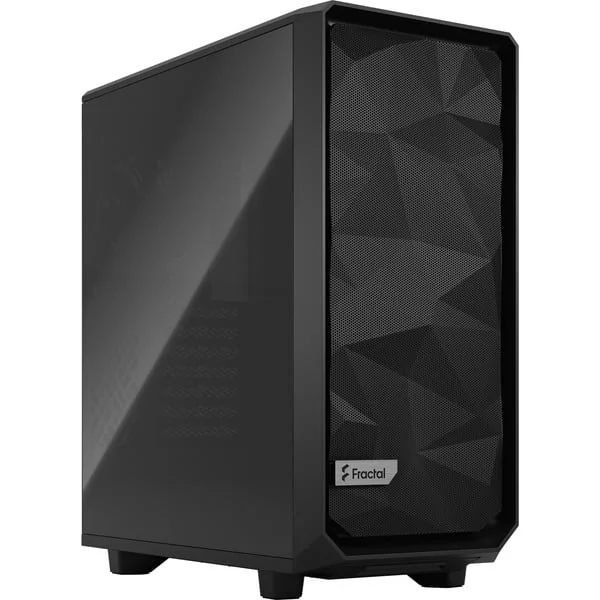 Fractal Design Meshify 2 Compact Black TG Dark Tint, Tower-Gehäuse (schwarz, Tempered Glass)