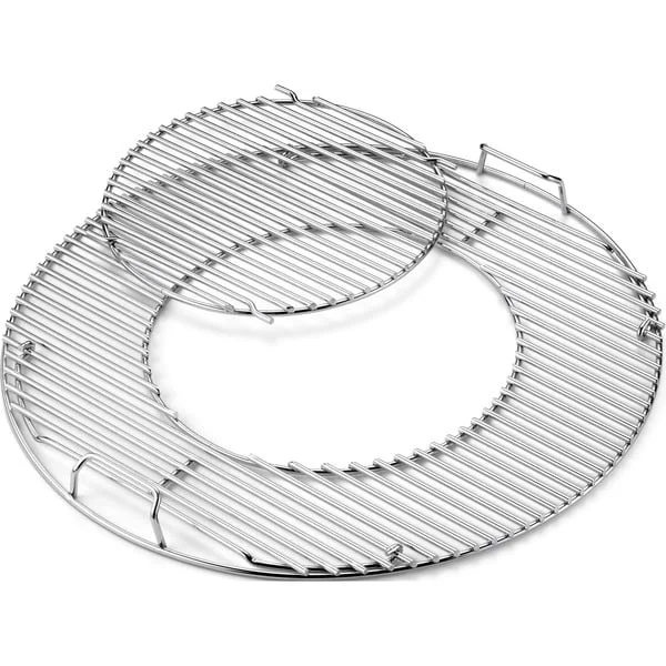 Weber Gourmet BBQ System Grill­rost 8835 für Holz­koh­le­grills Ø 57cm, Grillrost (chrom)