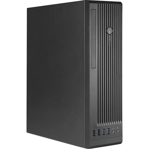 Chieftec BE-10B-300 300W, Tower-Gehäuse (schwarz, inkl. 300-Watt-Netzteil)