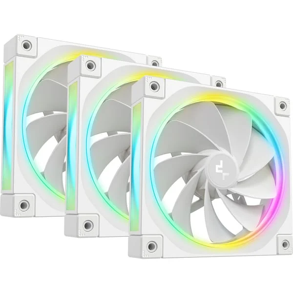 DeepCool FL12R, Gehäuselüfter (weiß, Reverse 3er Pack, 120 mm)