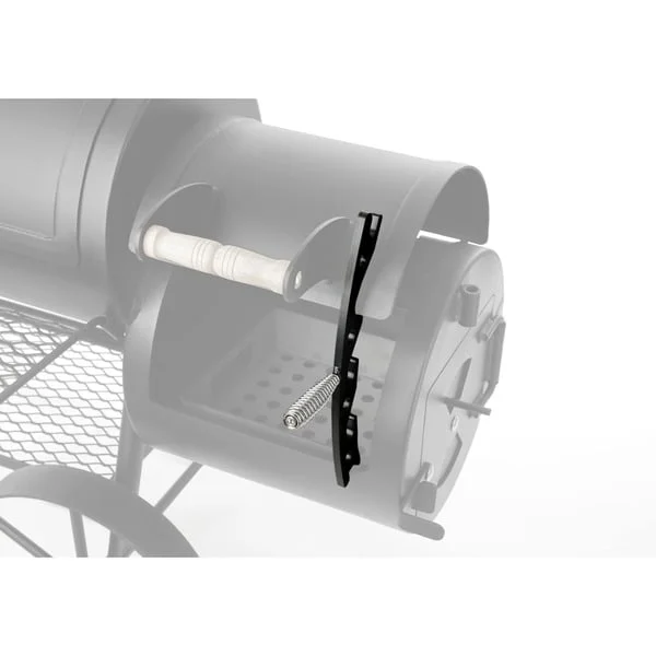 Joe´s Barbeque Massiver Deckelhalter (klein), Halterung (schwarz, für 16" Tradition / Classic / Wild West / Special)