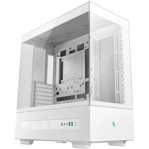 DeepCool CH690 Digital , Tower-Gehäuse (weiß, Tempered Glass x 2)