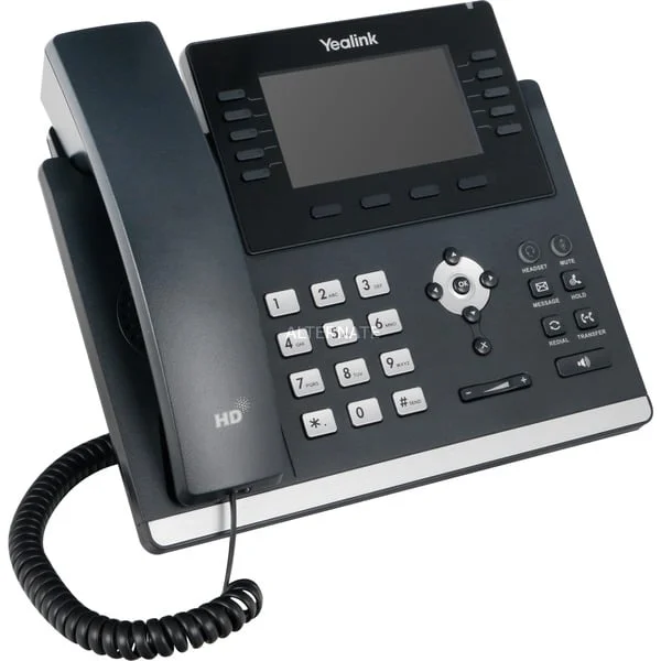 Yealink SIP-T46U, VoIP-Telefon (schwarz)