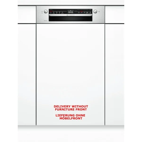 Bosch SPI2IKS10E Serie 2, Spülmaschine (edelstahl (gebürstet), 45 cm, Home Connect)