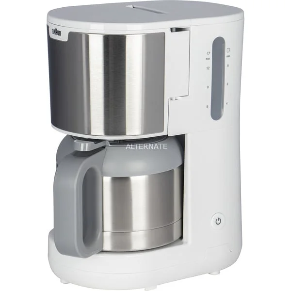 Braun PurShine KF 1505 , Filtermaschine (weiß/edelstahl)