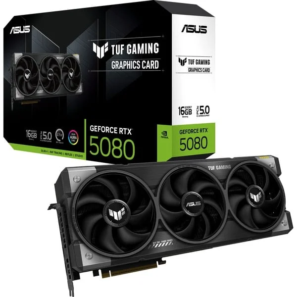 ASUS GeForce RTX 5080 TUF GAMING, Grafikkarte (DLSS 5, 3x DisplayPort, 2x HDMI 2.1)