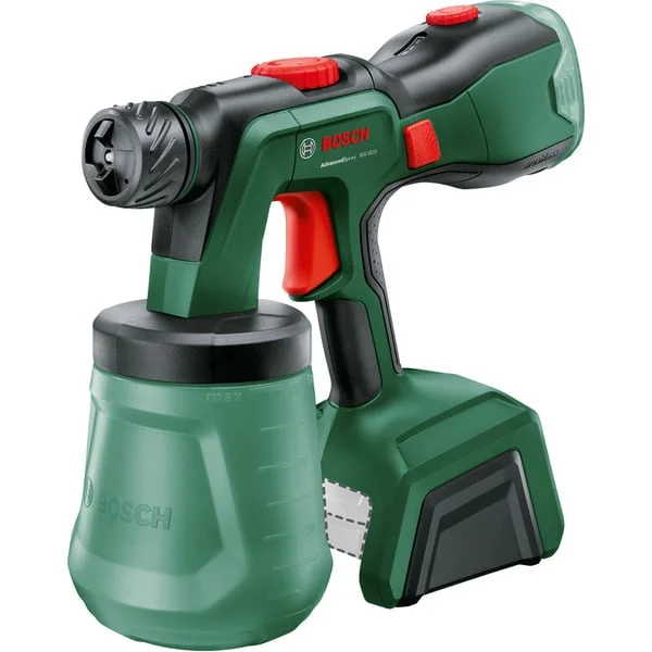 Bosch Heimwerken & Garten Akku-Spritzpistole AdvancedSpray 18V-500, Sprühpistole (grün, Li-Ionen Akku 4,0Ah, POWER FOR ALL ALLIANCE)