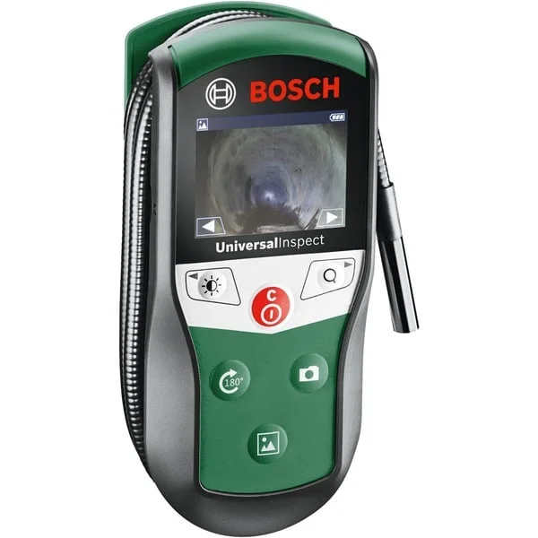 Bosch Heimwerken & Garten Inspektionskamera UniversalInspect (grün/schwarz, mit Zubehör-Set)