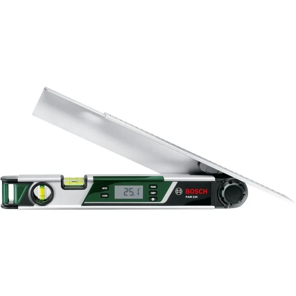 Bosch Heimwerken & Garten Winkelmesser UniversalAngle (grün, 0° - 220°, 2 Libellen)