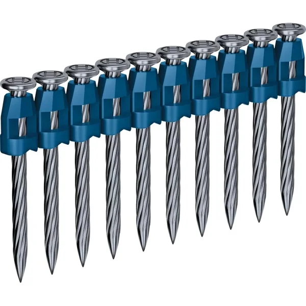 Bosch Professional Rundkopf-Streifennagel NK-35, 1.000 Betonnägel (35mm, für Akku-Betonnagler GNB 18V-38 Professional)