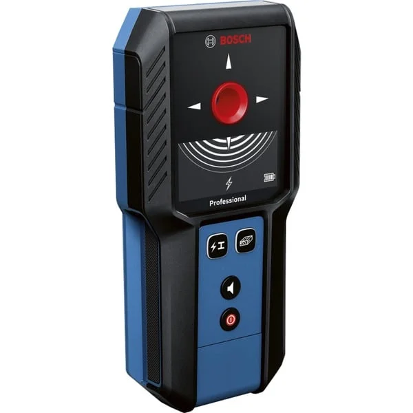 Bosch Professional Ortungsgerät GMS 120-27 Professional (blau/schwarz, mit Schutztasche und Li‑Ionen-Akku 3,7V 1,0Ah)