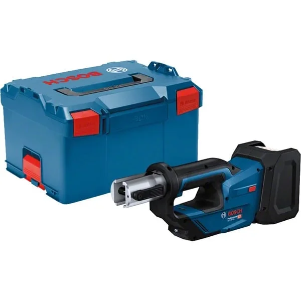 Bosch Professional Akku-Presswerkzeug GPT 18V-19 Professional solo, 18Volt, Pressmaschine (blau, ohne Akku und Ladegerät, in L-BOXX)