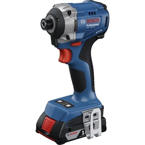 Bosch Professional Akku-Schlagschrauber GDR 18V-215 Professional solo, 18Volt (blau, ohne Akku und Ladegerät, in L-BOXX)
