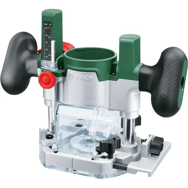 Bosch Heimwerken & Garten Oberfräsen-Taucheinheit für AdvancedTrimRouter 18V-8, Führung (grün, für Kantenfräse)