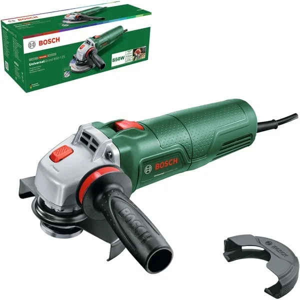 Bosch Heimwerken & Garten Winkelschleifer UniversalGrind 850-125 (grün, 850 Watt)