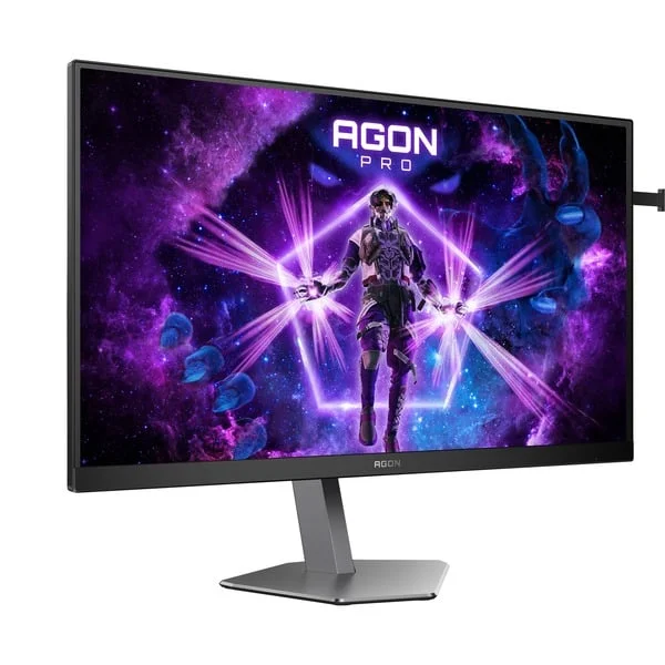 AOC AG276FK, Gaming-Monitor (68.5 cm (27 Zoll), schwarz (matt)/dunkelgrau, FullHD, Fast-IPS, USB-Hub, Adaptive-Sync, 520Hz Panel)