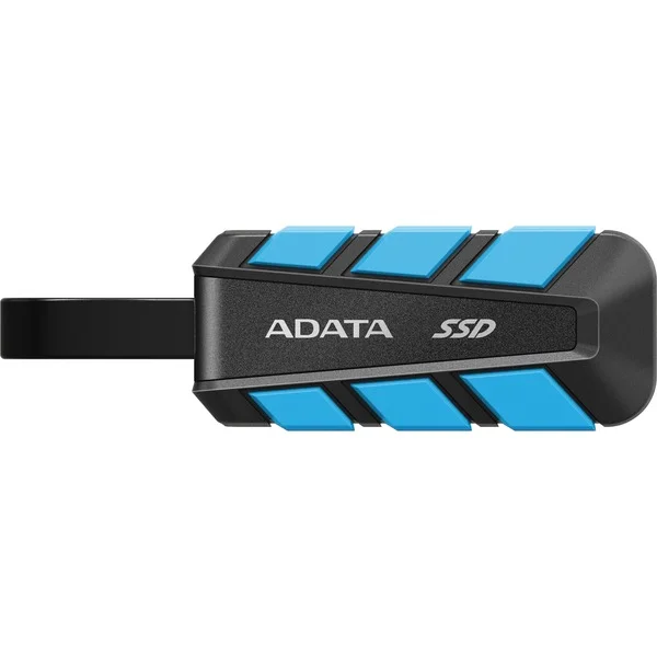 ADATA SC740 External SSD 1 TB, Externe SSD (schwarz/blau, USB-C 3.2 Gen 2 (10 Gbit/s))