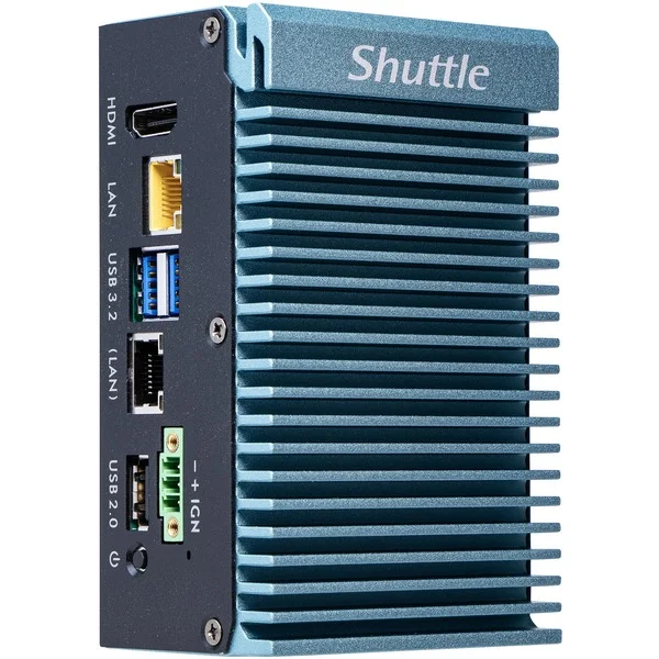 Shuttle Edge PC SPCEL02, Barebone (türkis, ohne Betriebssystem)