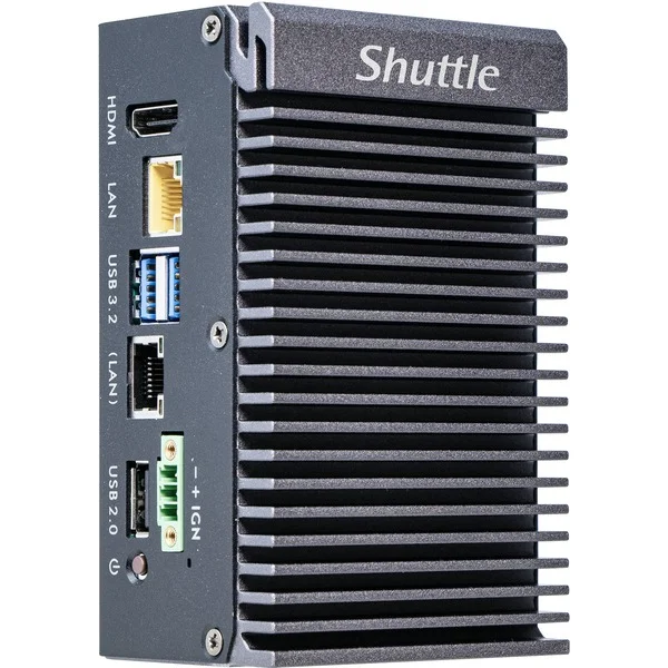 Shuttle Edge PC SPCEL03, Barebone (dunkelgrau, ohne Betriebssystem)
