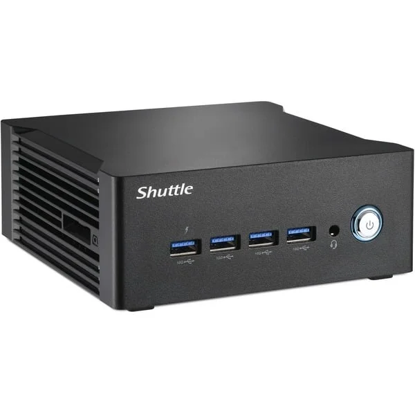 Shuttle XPC nano NA10H7, Barebone (schwarz, ohne Betriebssystem)