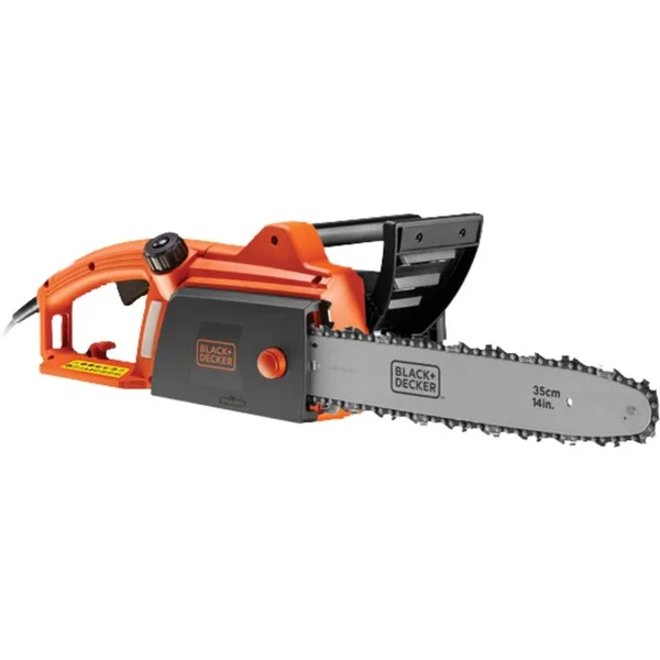 BLACK+DECKER Elektro-Kettensäge CS1835 (orange/schwarz, 1.800 Watt)