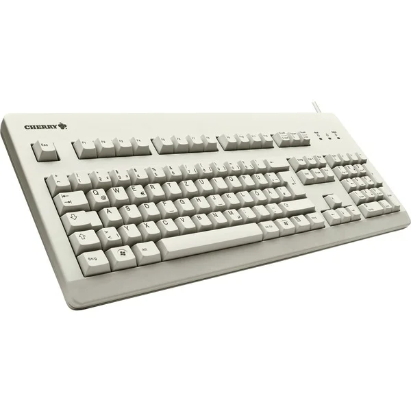 CHERRY Comfort Line G80-3000, Tastatur (beige, US-Layout, Cherry MX Red)