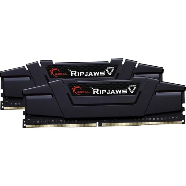 G.Skill DIMM 32 GB DDR4-3600 (2x 16 GB) Dual-Kit, Arbeitsspeicher (schwarz, F4-3600C16D-32GVKC, Ripjaws V, INTEL XMP)