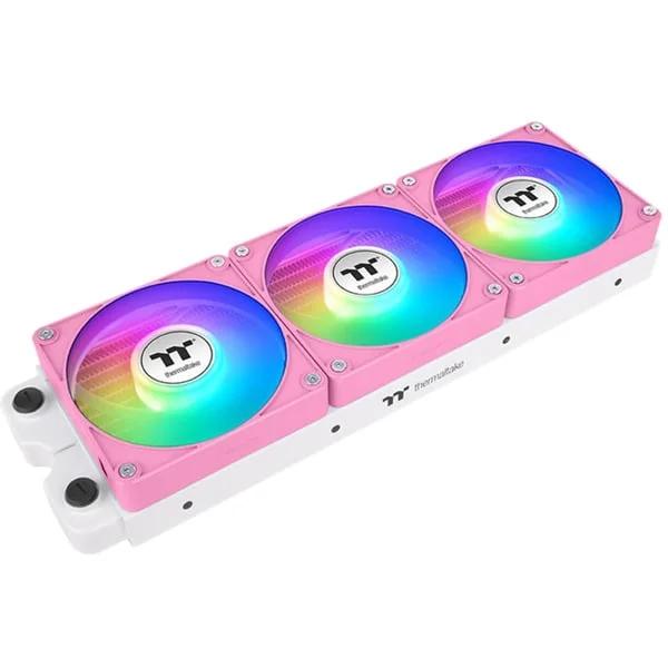Thermaltake CT120 EX Reverse ARGB Sync PC Cooling Fan Pink, Gehäuselüfter (pink, 3er-Pack, 120 mm)