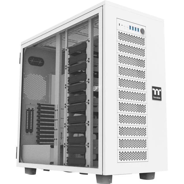 Thermaltake AX700 TG Snow White, Big-Tower-Gehäuse (weiß, Tempered Glass, XL-ATX )
