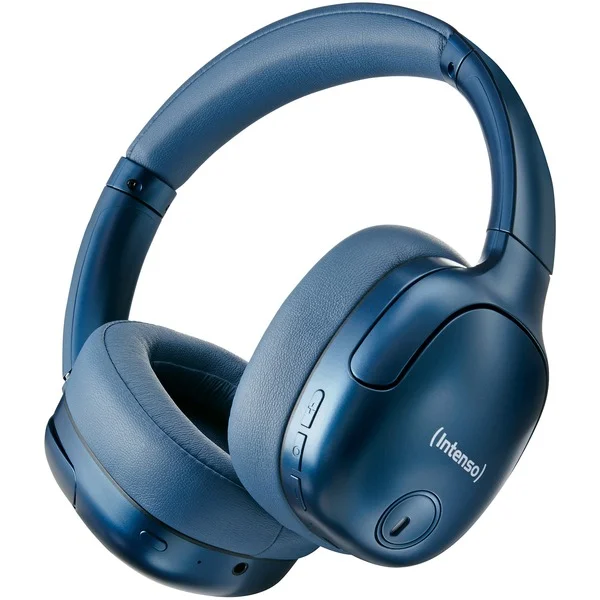 Intenso O400HA , Kopfhörer (blau, Bluetooth 5.3, Klinke, ANC)