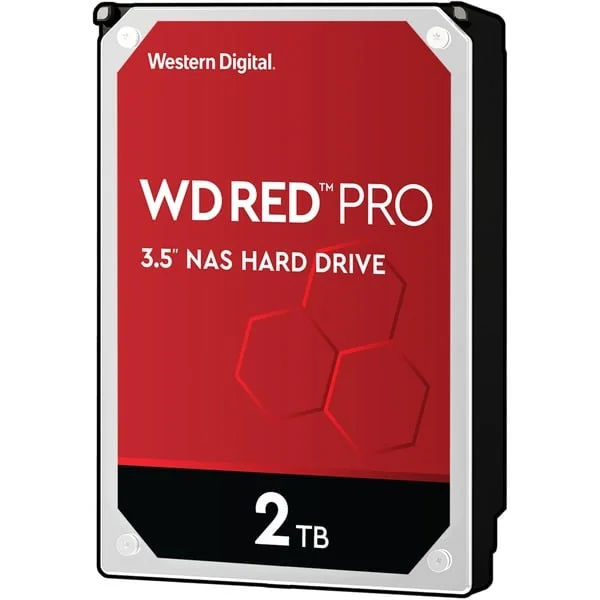 WD Red Pro NAS-Festplatte 2 TB (SATA 6 Gb/s, 3,5", WD Red Pro, 24/7)