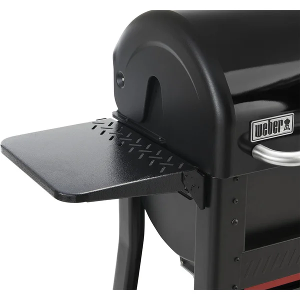 Weber Seitentisch für Searwood und Searwood XL 3400140 (schwarz, klappbar)