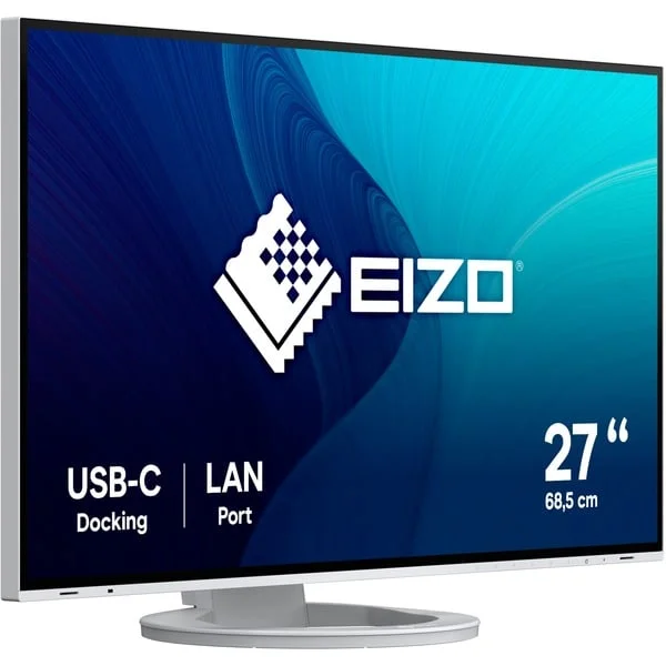 EIZO EV2795-WT, LED-Monitor (68.5 cm (27 Zoll), weiß, QHD, IPS, KVM-Switch, USB-C)