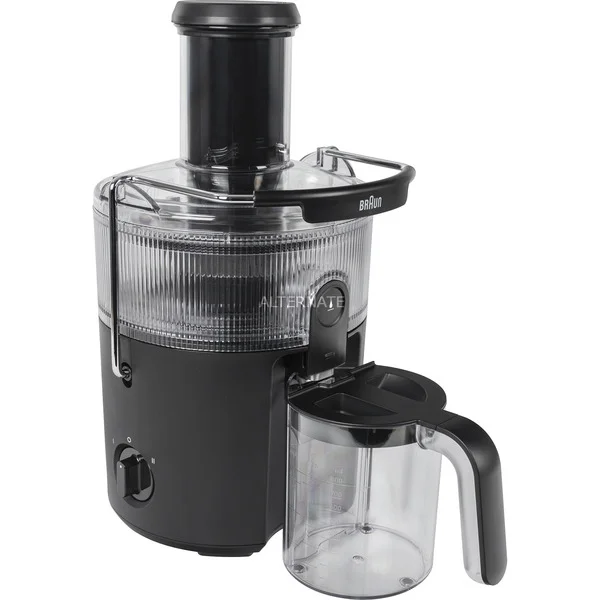 Braun MultiJuice 5 Entsafter SJ 5000 (schwarz, 800 Watt, Saftbehälter 1,5 Liter)