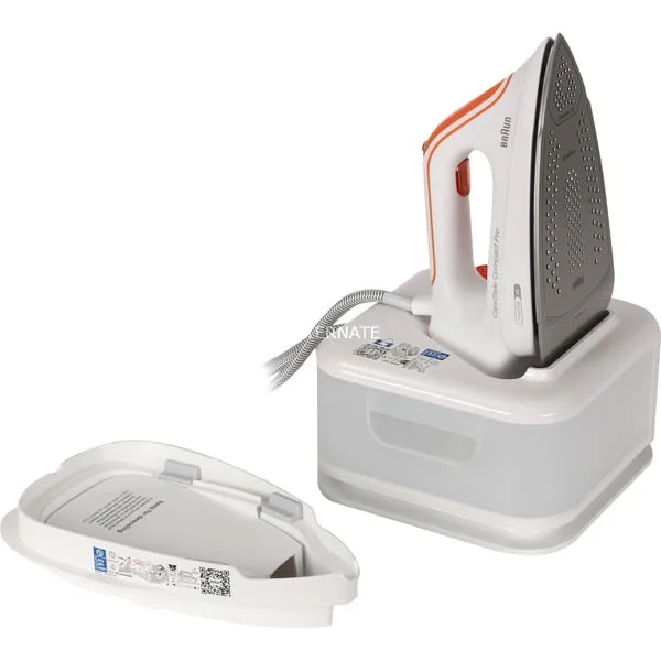 Braun CareStyle Compact Pro IS 2561 WH, Dampfbügelstation (weiß/orange)