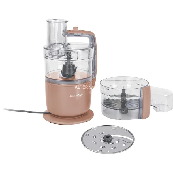 Kenwood Küchenmaschine MultiPro Go - Terracotta (650 Watt, mit 360° Express Serve)
