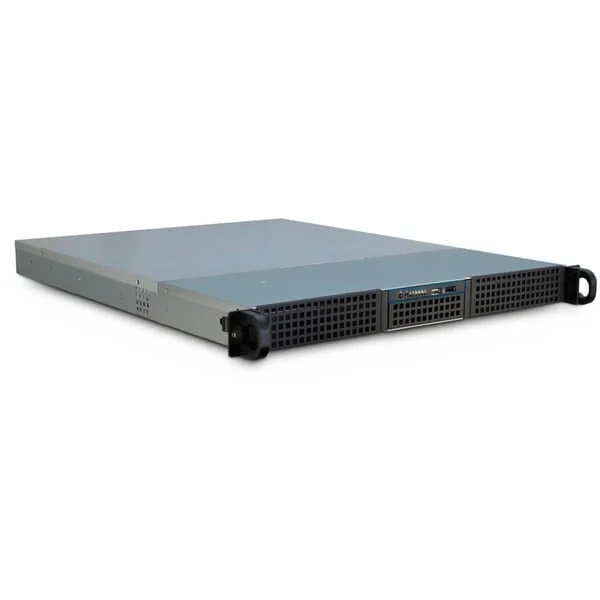 Inter-Tech 1U 10255, Server-Gehäuse (schwarz, 1 Höheneinheit)