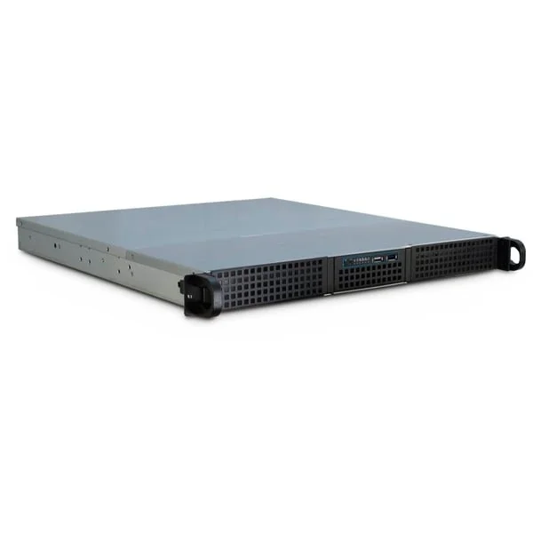 Inter-Tech 1U 10248, Server-Gehäuse (schwarz, 1 Höheneinheit)