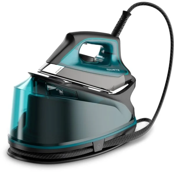 Rowenta Compact Steam Pro DG7623, Dampfbügelstation (schwarz/blau)