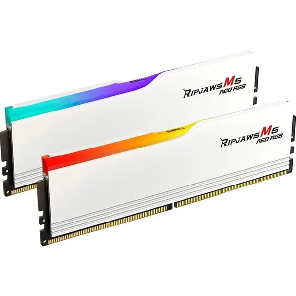 G.Skill DIMM 64 GB DDR5-6000 (2x 32 GB) Dual-Kit, Arbeitsspeicher (F5-6000J3238G32GX2-RM5NRW, Ripjaws M5 Neo, AMD EXPO)