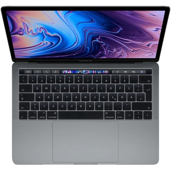 Apple MacBook Pro 33,8 cm (13,3") 2017 Generalüberholt, Notebook (grau, 16 GB DDR3, 256 GB (256 GB PCIe basierter Flash-Speicher), macOS)