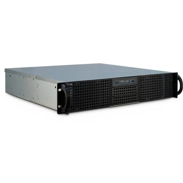 Inter-Tech 2U 20240, Server-Gehäuse (schwarz, 2 Höheneinheiten)
