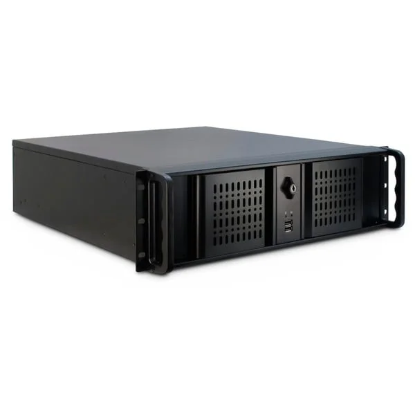 Inter-Tech 3U-3098-S, Server-Gehäuse (schwarz, 3 Höheneinheiten)