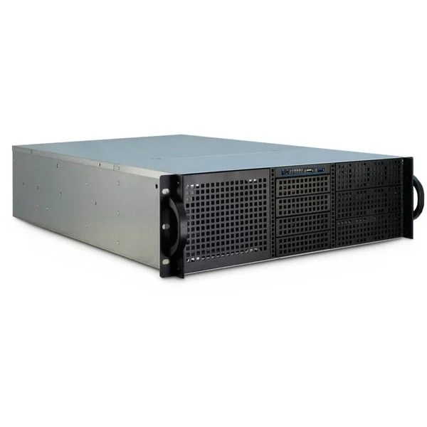 Inter-Tech 3U-30255, Server-Gehäuse (schwarz, 3 Höheneinheiten)