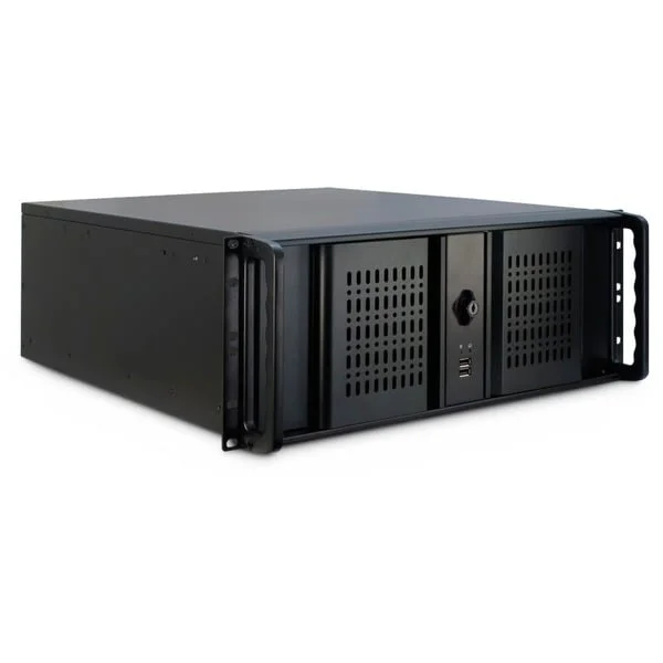 Inter-Tech 4U-4098-S, Server-Gehäuse (schwarz, 4 Höheneinheiten)
