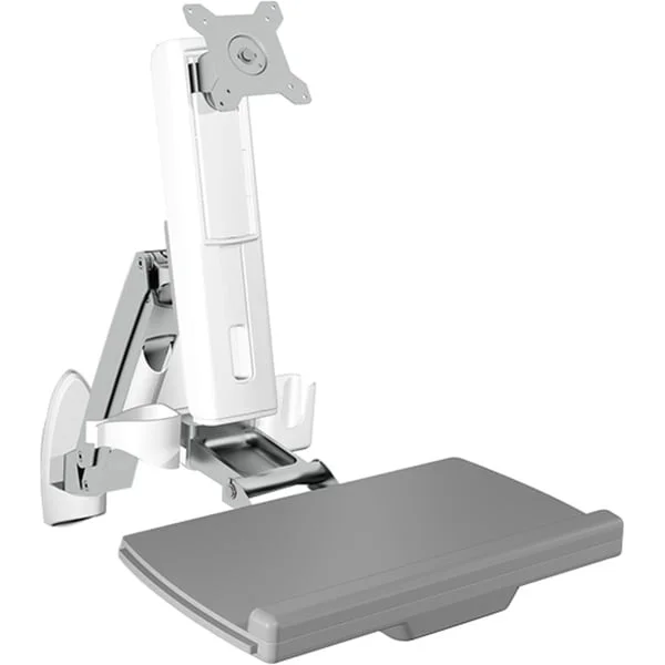 ICY BOX IB-MS600-W, Monitorhalterung (weiß)
